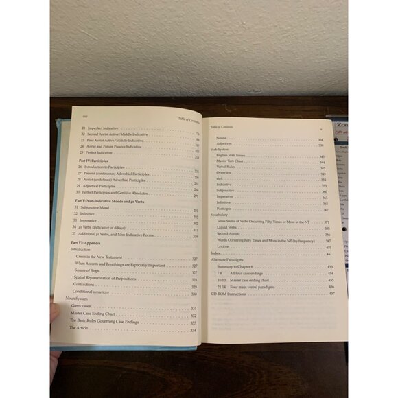 Basics of Biblical Greek Grammar Hardcover by William D. Mounce & Study Aide LS1 - Picture 6 of 8